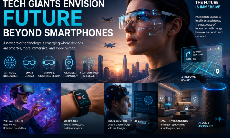 Tech Giants Envision Future Beyond Smartphones