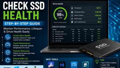 how to check ssd health​
