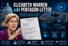 elizabeth warren xai pentagon letter